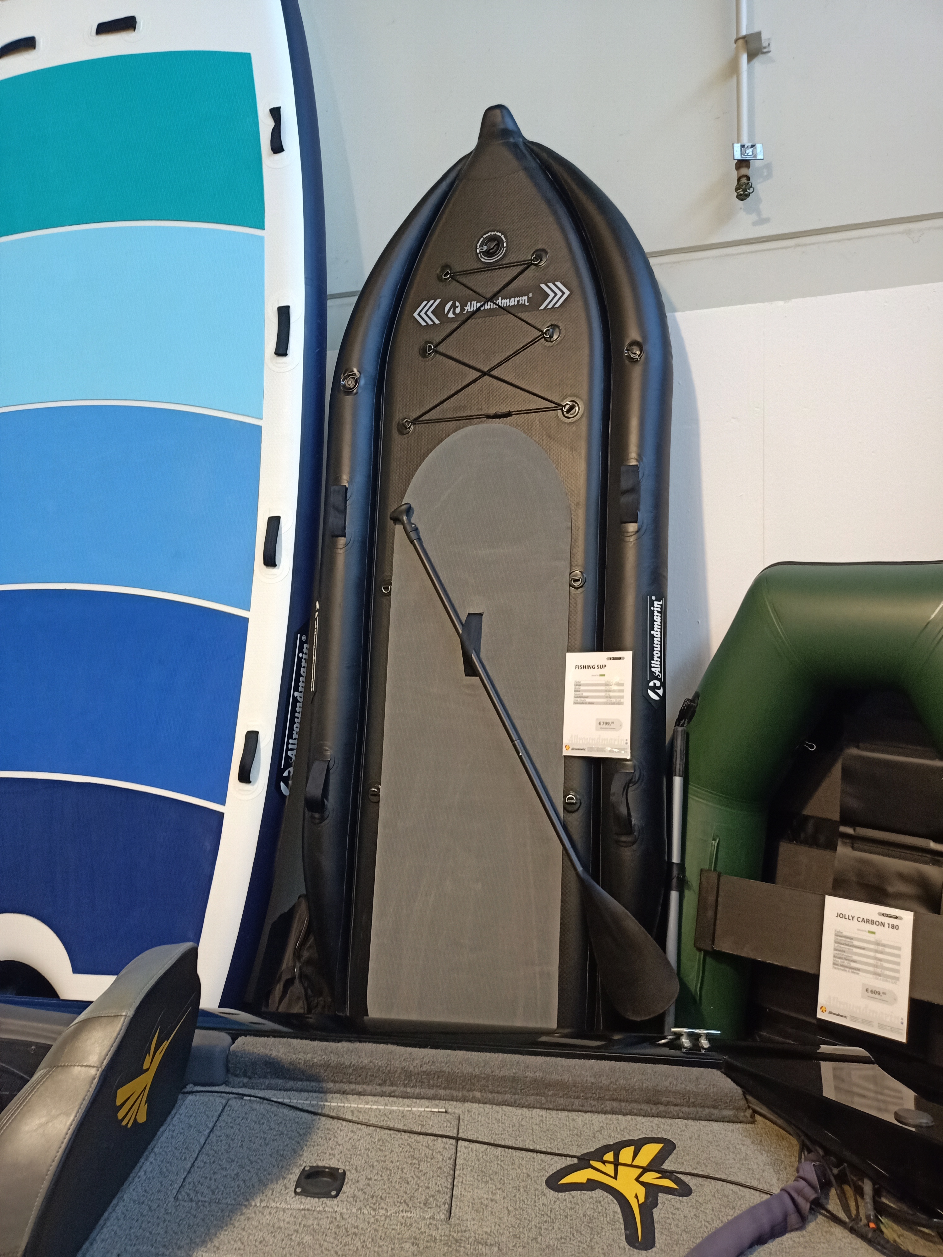 Allroundmarin Fishing Angel SUP Paddle Board 335cm Set