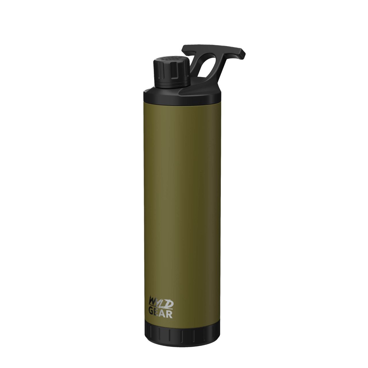 Wyld Gear Mag Bottle Trinkflasche Edelstahl 710ml 24OZ od Green