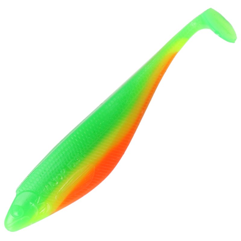 Major Fish Rabaza lemon mix Gummifisch Shad Jig