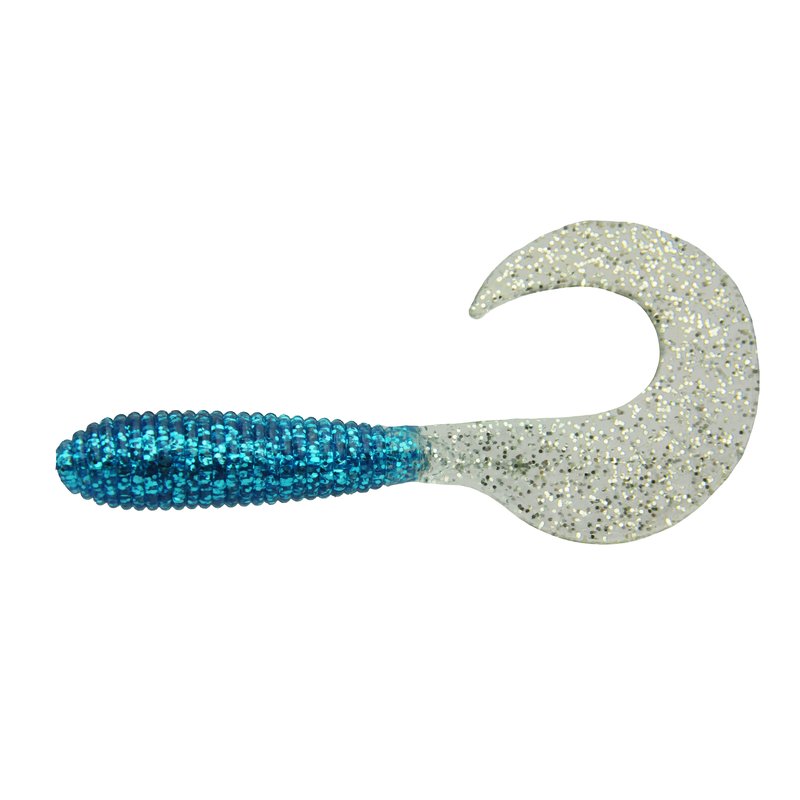 Relax Twister für Barsch Zander 10cm 5 Stück Ice Blue