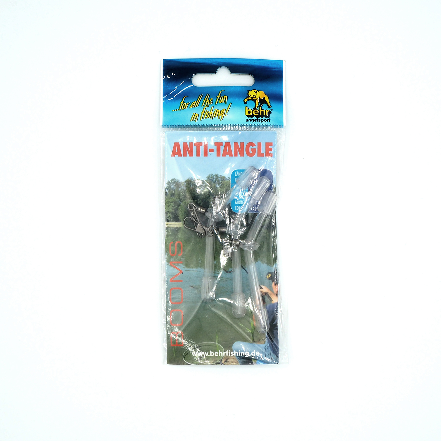 Anti Tangle Abstandshalter Boom Transparent 7cm 3er Pack