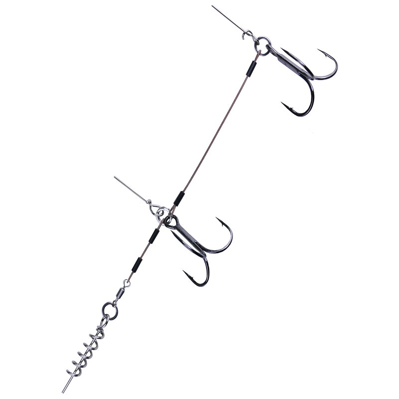 BKK Shallow Hecht Rig Gummifisch System