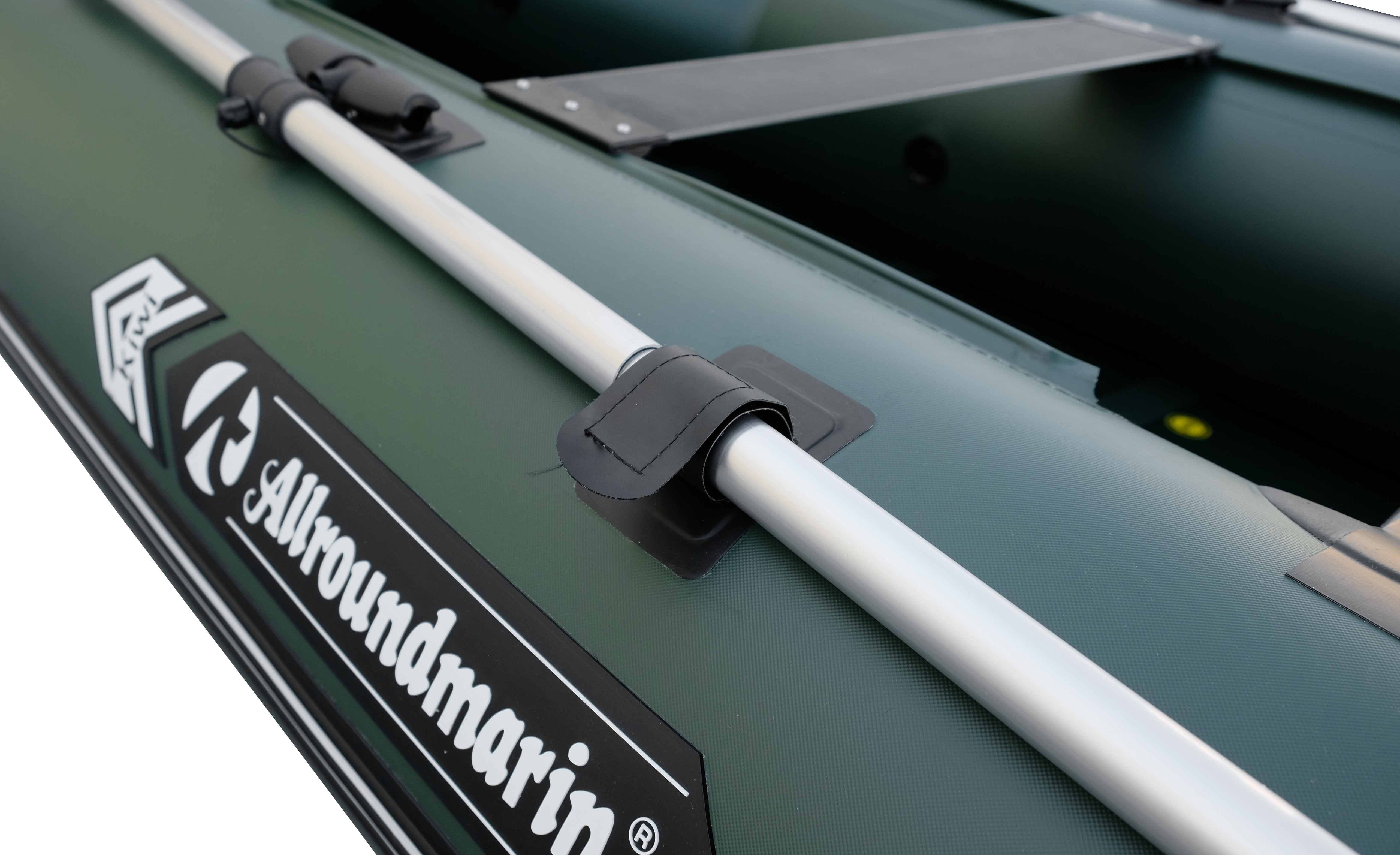 KIWI 260 Allroundmarin Schlauchboot Grün Angel Freizeit Aufblasbar