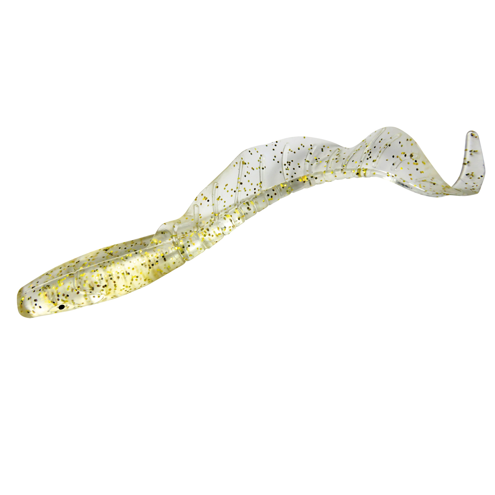 Trendex Crazy Tail, 9,5 cm, Farbe 02 Sparkling White Gummifisch
