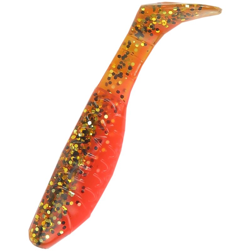 Relax Kopyto 3" Orange - 7,5cm 10 Stück Gummifisch