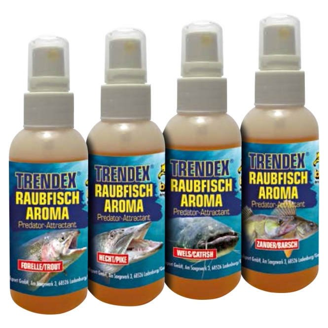 Behr Trendex Raubfisch Aroma Öl Spray Lockstoff 30ml Flasche Wels