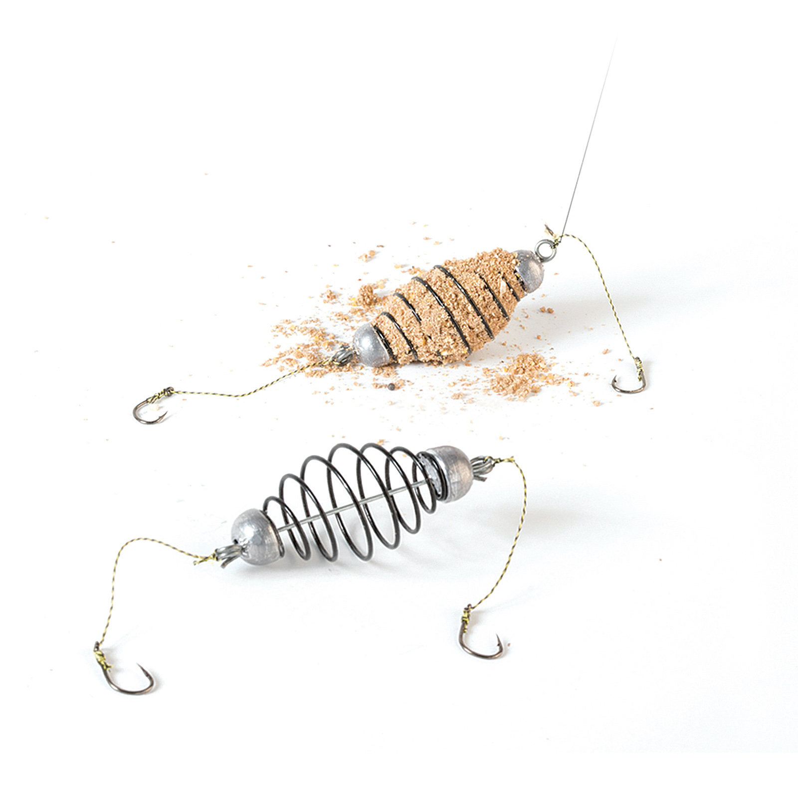 Rig Feeder Korb System Camouflage Haken Karpfen 20g