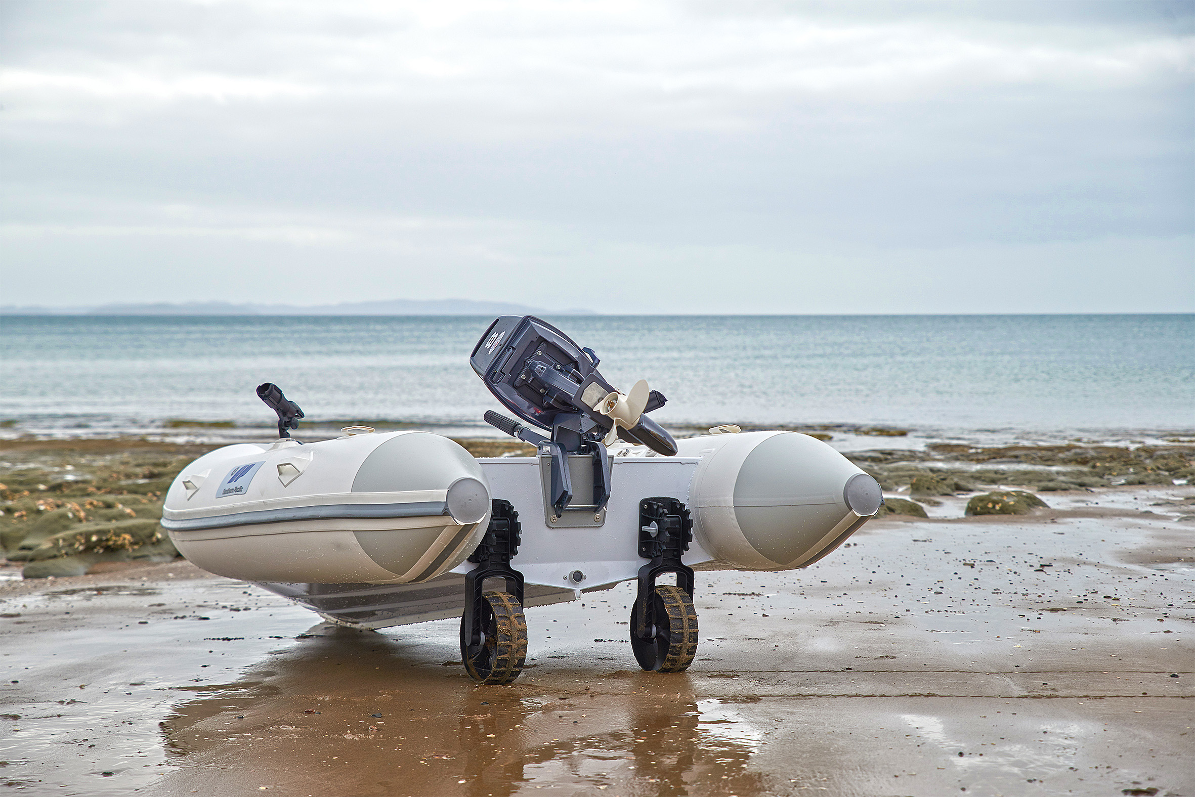 Railblaza C-Tug Kajak, Schlauchboot Slip Räder klappbar